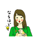 ぼんやり女子ときどき男子①（個別スタンプ：37）