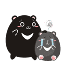 TAIWAN black black black black bear（個別スタンプ：22）