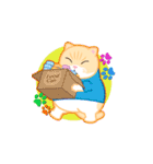 Cream Brother the Cat Stickers（個別スタンプ：34）