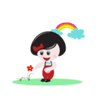 Mey in Red, Summer（個別スタンプ：2）