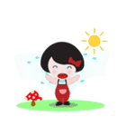 Mey in Red, Summer（個別スタンプ：4）