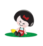 Mey in Red, Summer（個別スタンプ：12）