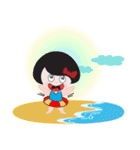 Mey in Red, Summer（個別スタンプ：19）