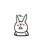 あかいほっぺのうさぎちゃん（個別スタンプ：9）
