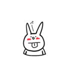 あかいほっぺのうさぎちゃん（個別スタンプ：15）