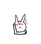 あかいほっぺのうさぎちゃん（個別スタンプ：18）