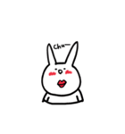 あかいほっぺのうさぎちゃん（個別スタンプ：19）