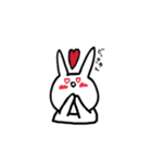 あかいほっぺのうさぎちゃん（個別スタンプ：22）