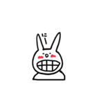 あかいほっぺのうさぎちゃん（個別スタンプ：34）