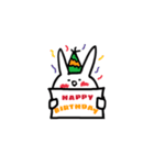 あかいほっぺのうさぎちゃん（個別スタンプ：40）