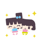 くるくる姉妹 すくえあ（個別スタンプ：1）