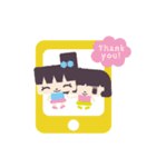 くるくる姉妹 すくえあ（個別スタンプ：36）
