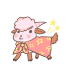 A Little Cute Pink Goat（個別スタンプ：13）