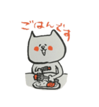 筆ぺん猫ちゃん（個別スタンプ：3）