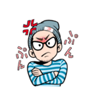 ヒゲメガネ男子（個別スタンプ：25）