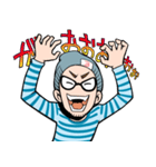 ヒゲメガネ男子（個別スタンプ：34）