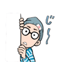 ヒゲメガネ男子（個別スタンプ：38）