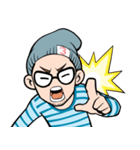 ヒゲメガネ男子（個別スタンプ：39）