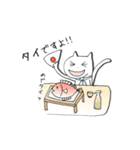 釣り好きのためのネコスタンプ（個別スタンプ：13）