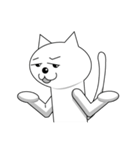 表現する猫（個別スタンプ：27）