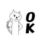 表現する猫（個別スタンプ：28）