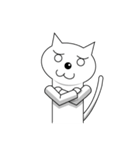 表現する猫（個別スタンプ：33）