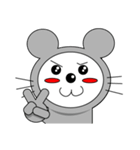 表現する猫（個別スタンプ：36）