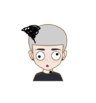 Buzz Cut Mamoru（個別スタンプ：3）