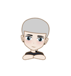 Buzz Cut Mamoru（個別スタンプ：17）