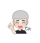 Buzz Cut Mamoru（個別スタンプ：19）