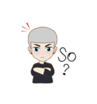 Buzz Cut Mamoru（個別スタンプ：23）