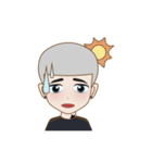Buzz Cut Mamoru（個別スタンプ：27）