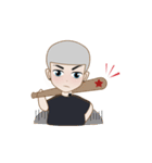 Buzz Cut Mamoru（個別スタンプ：30）