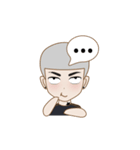 Buzz Cut Mamoru（個別スタンプ：33）