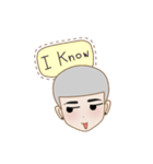 Buzz Cut Mamoru（個別スタンプ：35）