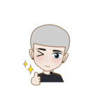 Buzz Cut Mamoru（個別スタンプ：38）