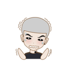 Buzz Cut Mamoru（個別スタンプ：40）