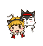JIN＆JUNE（個別スタンプ：36）