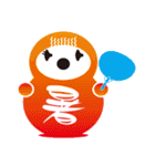 Snow_daruma（個別スタンプ：21）