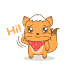 Big Tail the Orange Cat（個別スタンプ：1）