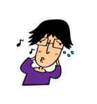 めしことヲタクちゃん（個別スタンプ：5）