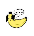 Cute Banana dog（個別スタンプ：1）