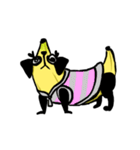 Cute Banana dog（個別スタンプ：10）