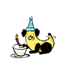 Cute Banana dog（個別スタンプ：12）