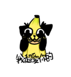 Cute Banana dog（個別スタンプ：15）