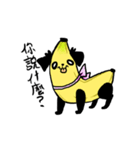 Cute Banana dog（個別スタンプ：16）