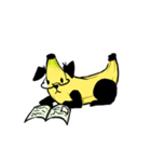 Cute Banana dog（個別スタンプ：18）