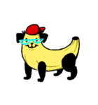 Cute Banana dog（個別スタンプ：21）