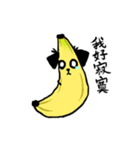 Cute Banana dog（個別スタンプ：22）