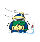 モアイくんとカモメちゃん（個別スタンプ：19）
